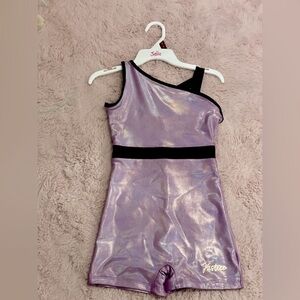 Kids justice Iridescent Purple Dance/gymnastics leotard